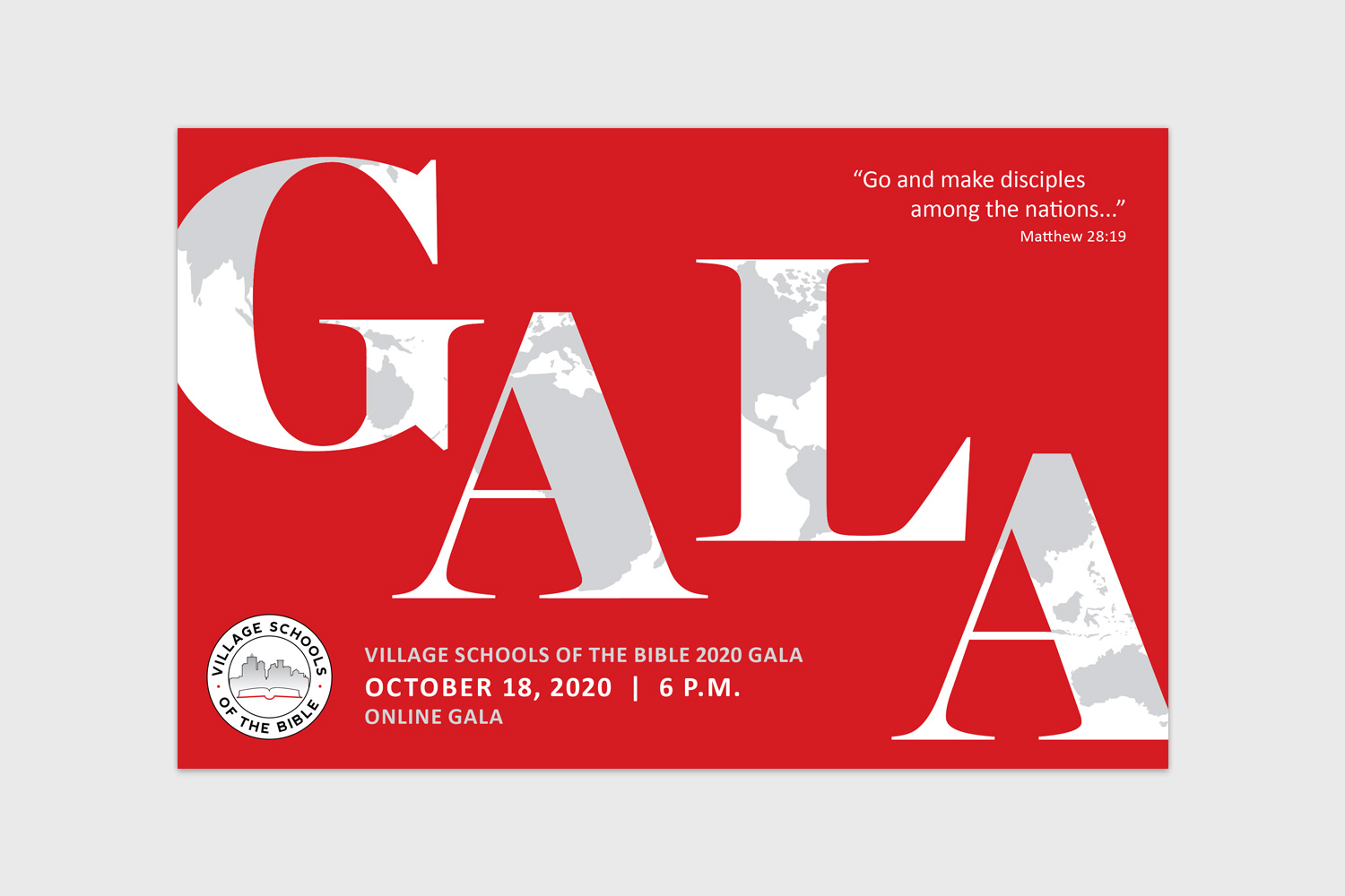VSB Gala Invite